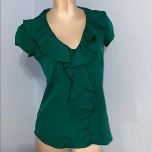 Banana Republic Emerald Green Top